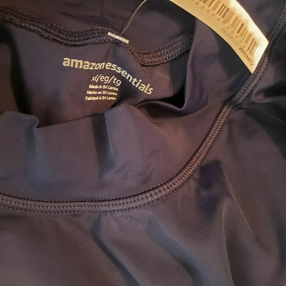 Essentials UPF 50+ Men's Rashguard, Navy, X-Large - Picture 5 of 6